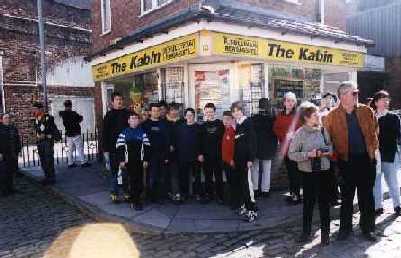 Outside the kabin