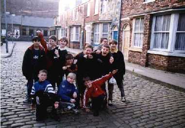 On Coronation Street